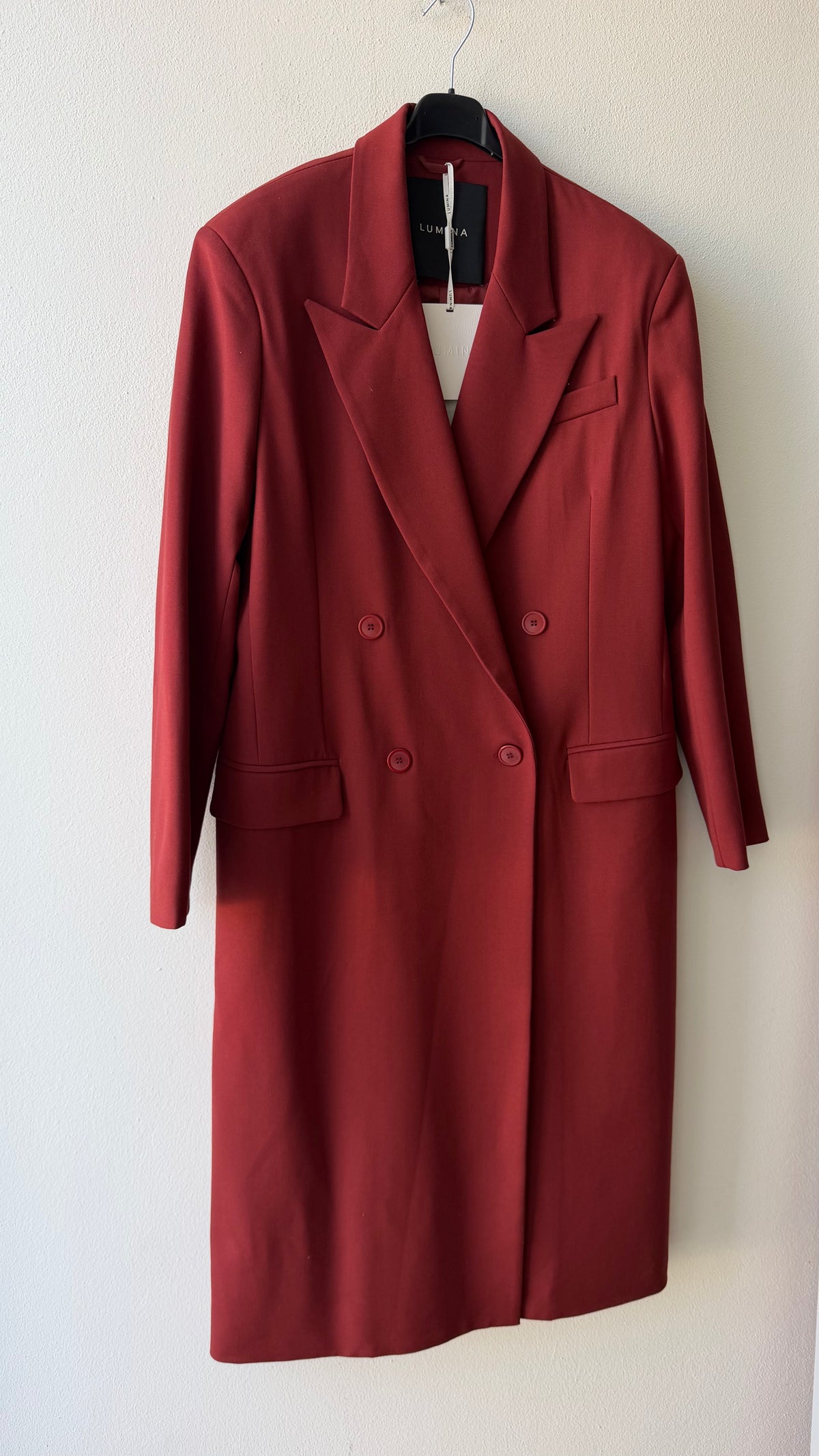 Cappotto over collo lancia