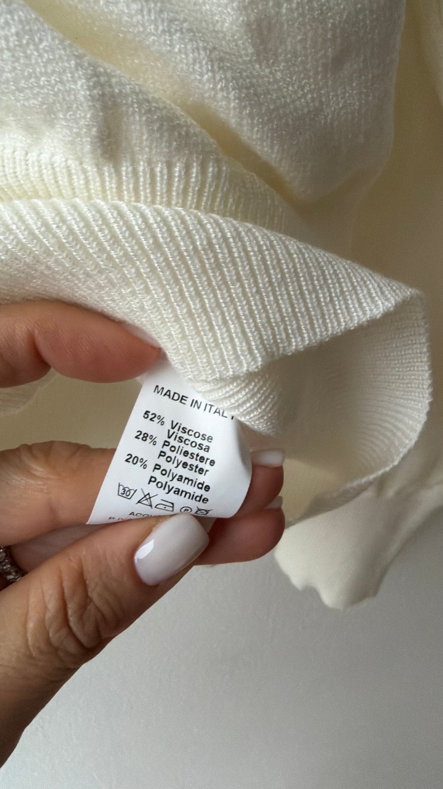 Maglia viscosa primavera