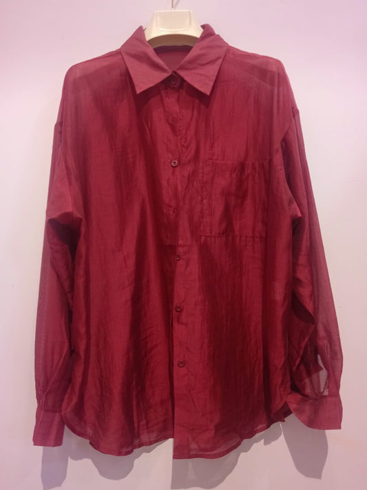 Completo camicia short seta viscosa