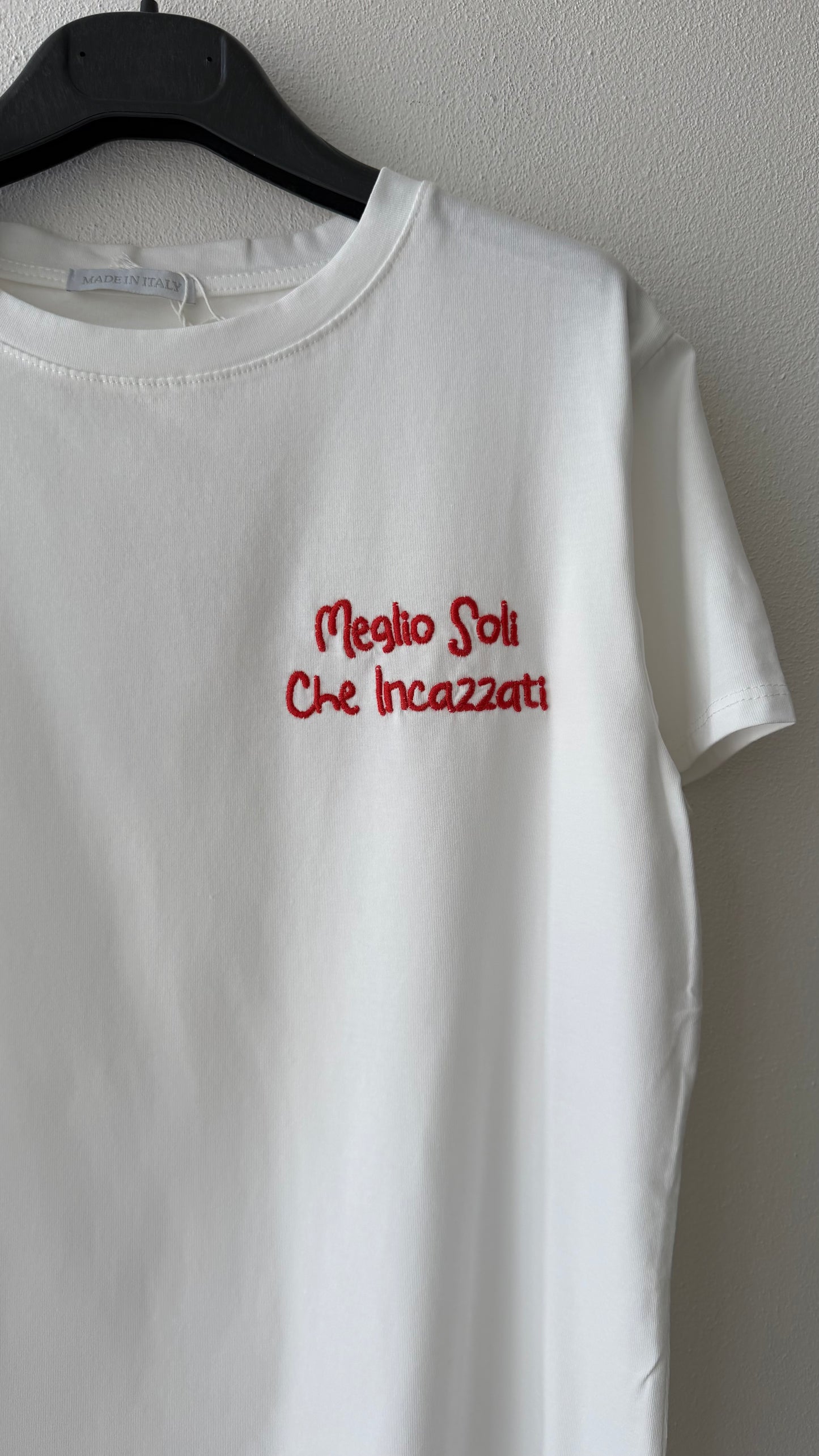 T-shirt scritte
