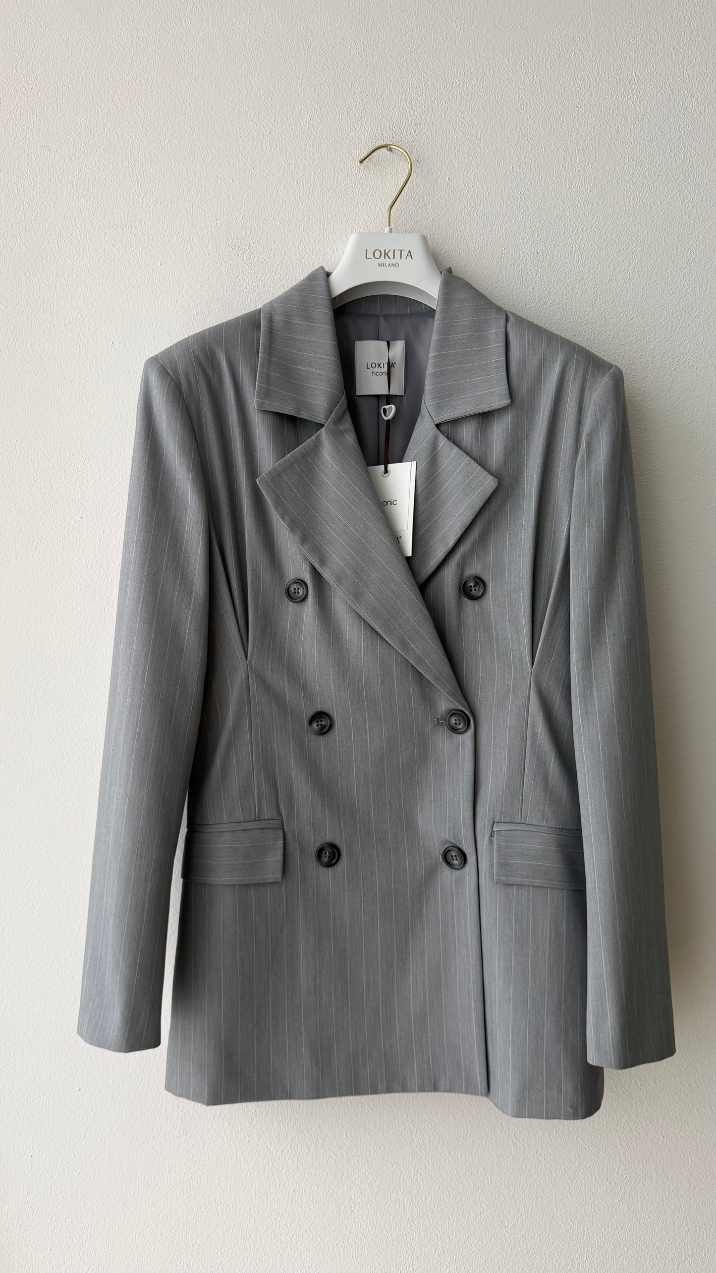 Blazer gessato Lokita Milano