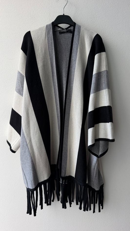 Cardigan frangia