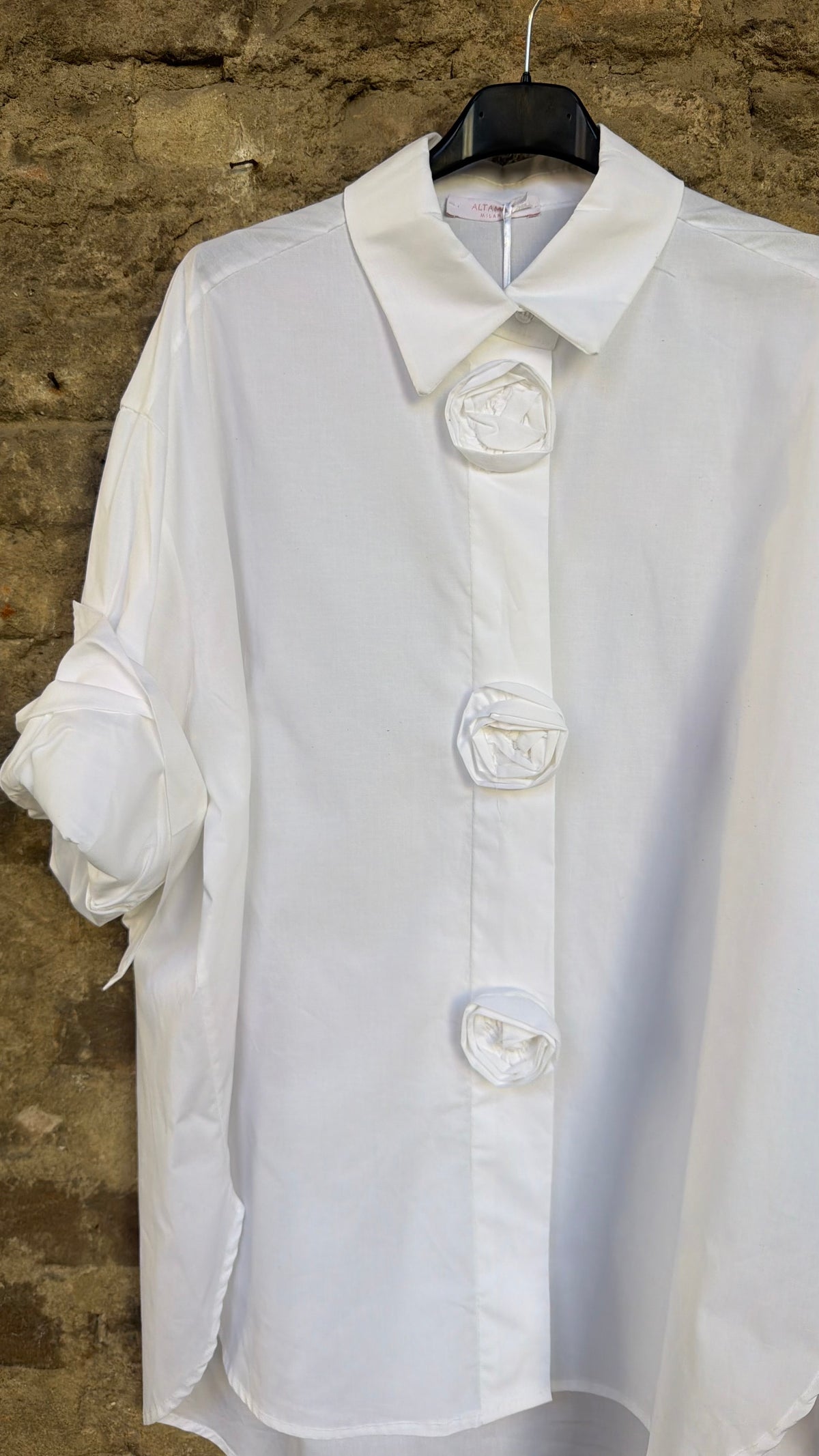 Camicia bianca cotone