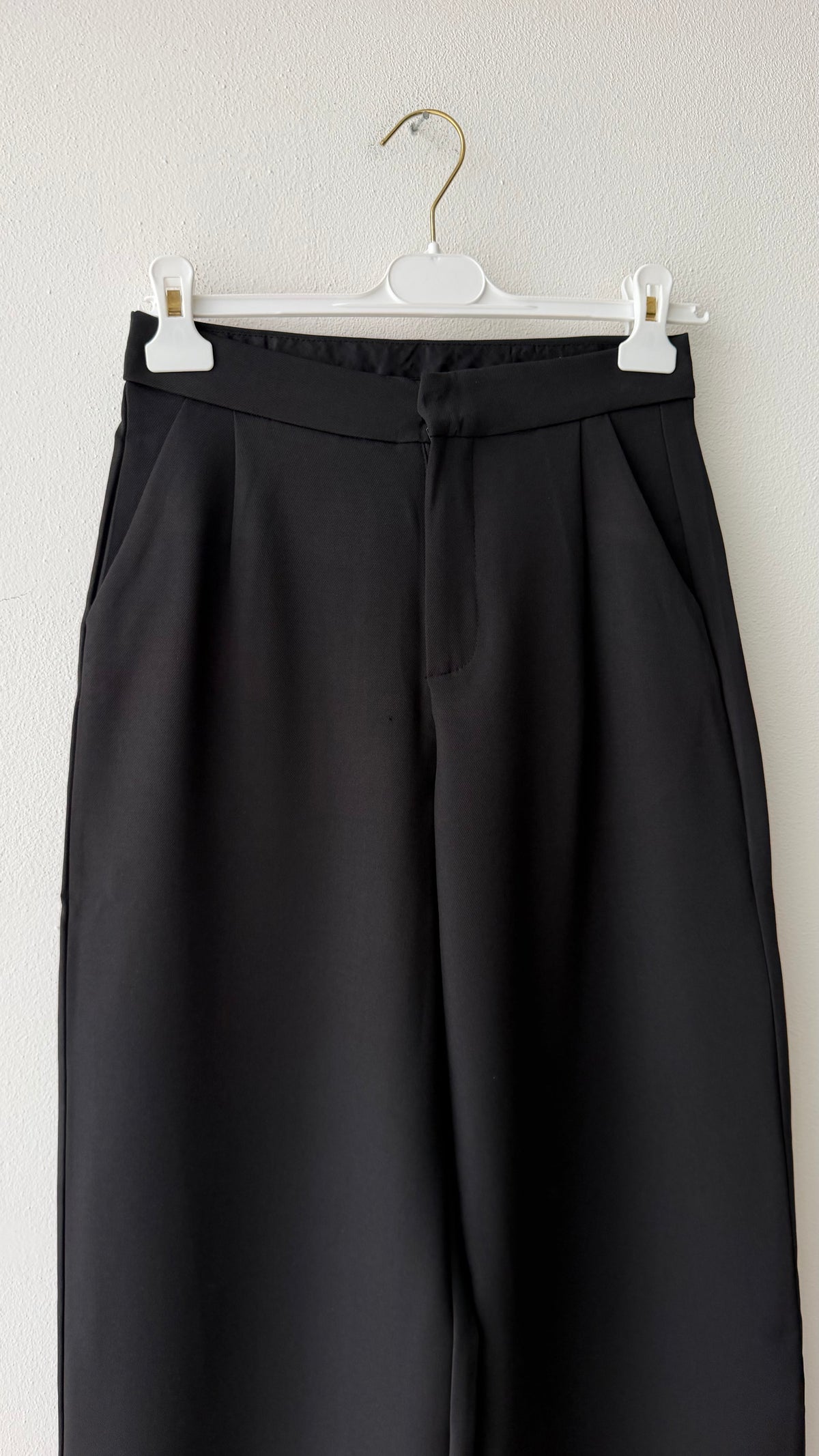 Tailleur nero giacca avvitata