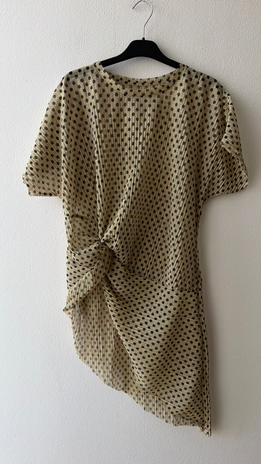 Abito - top pois neri