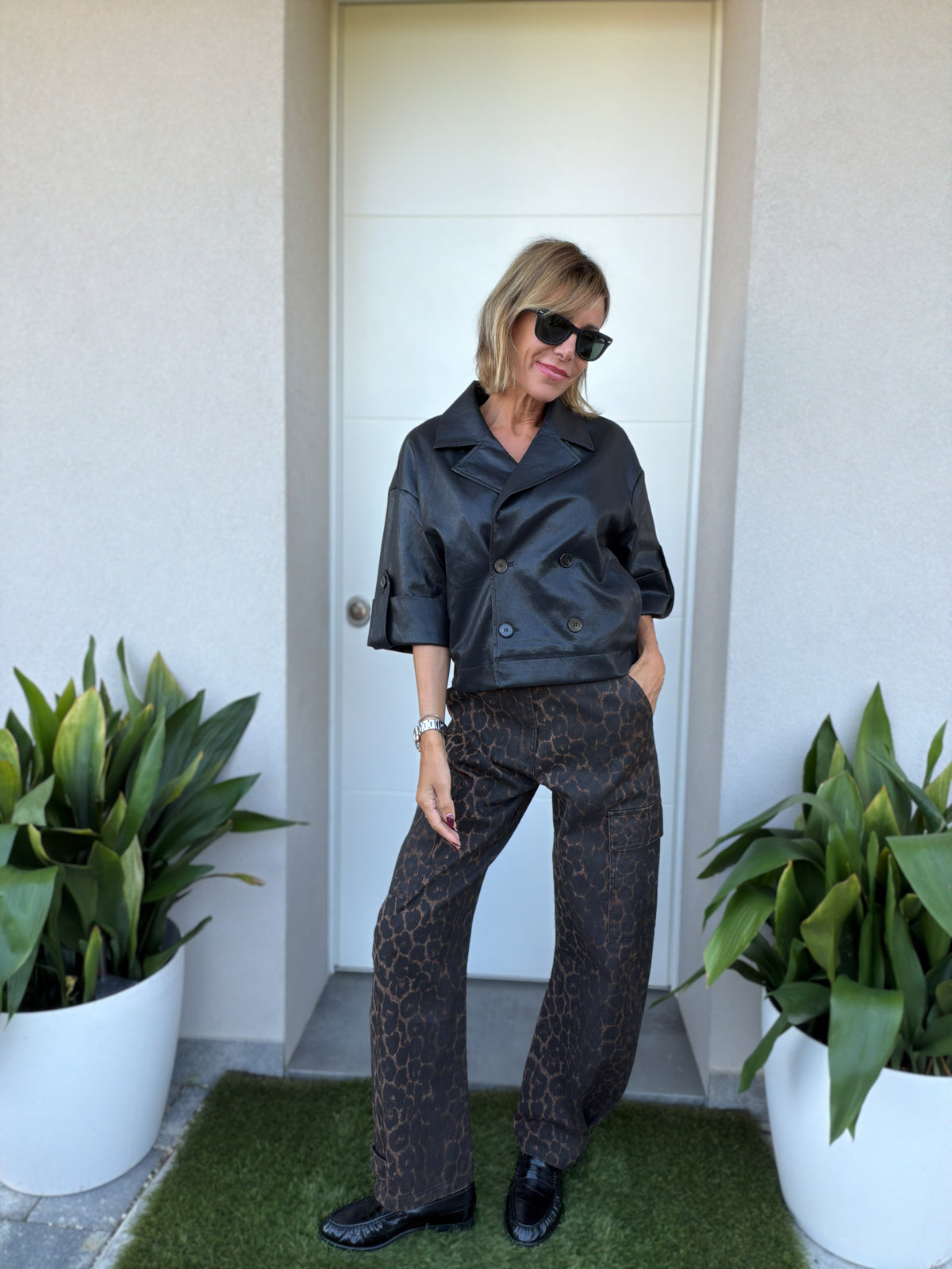 Pantalone cargo Leo
