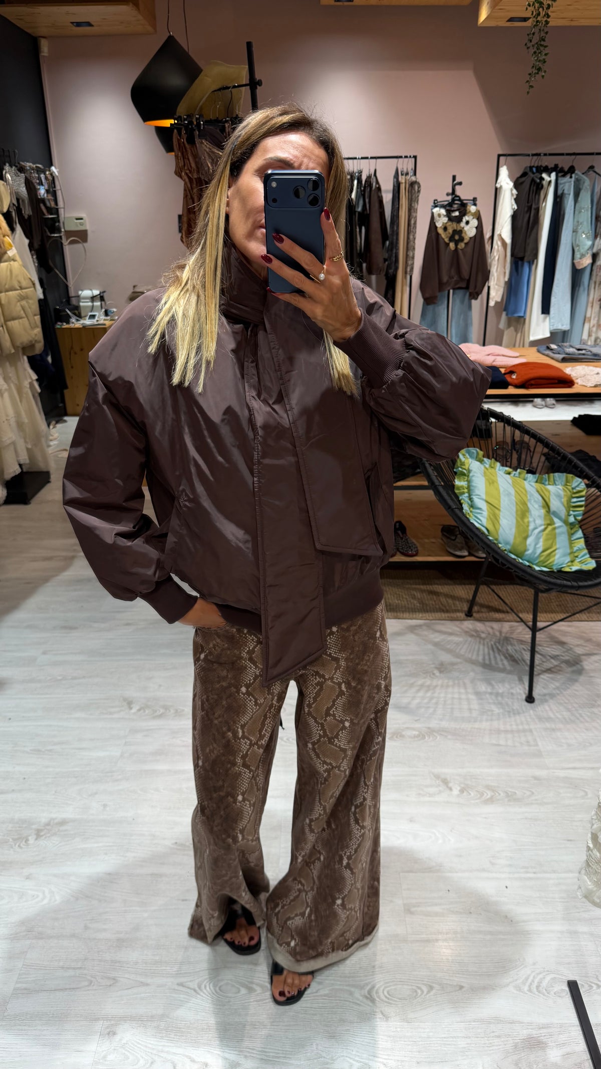Bomber choco Lokita Milano