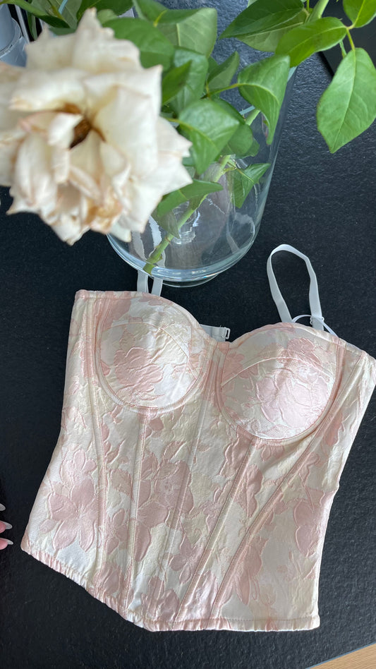 Bustier rose
