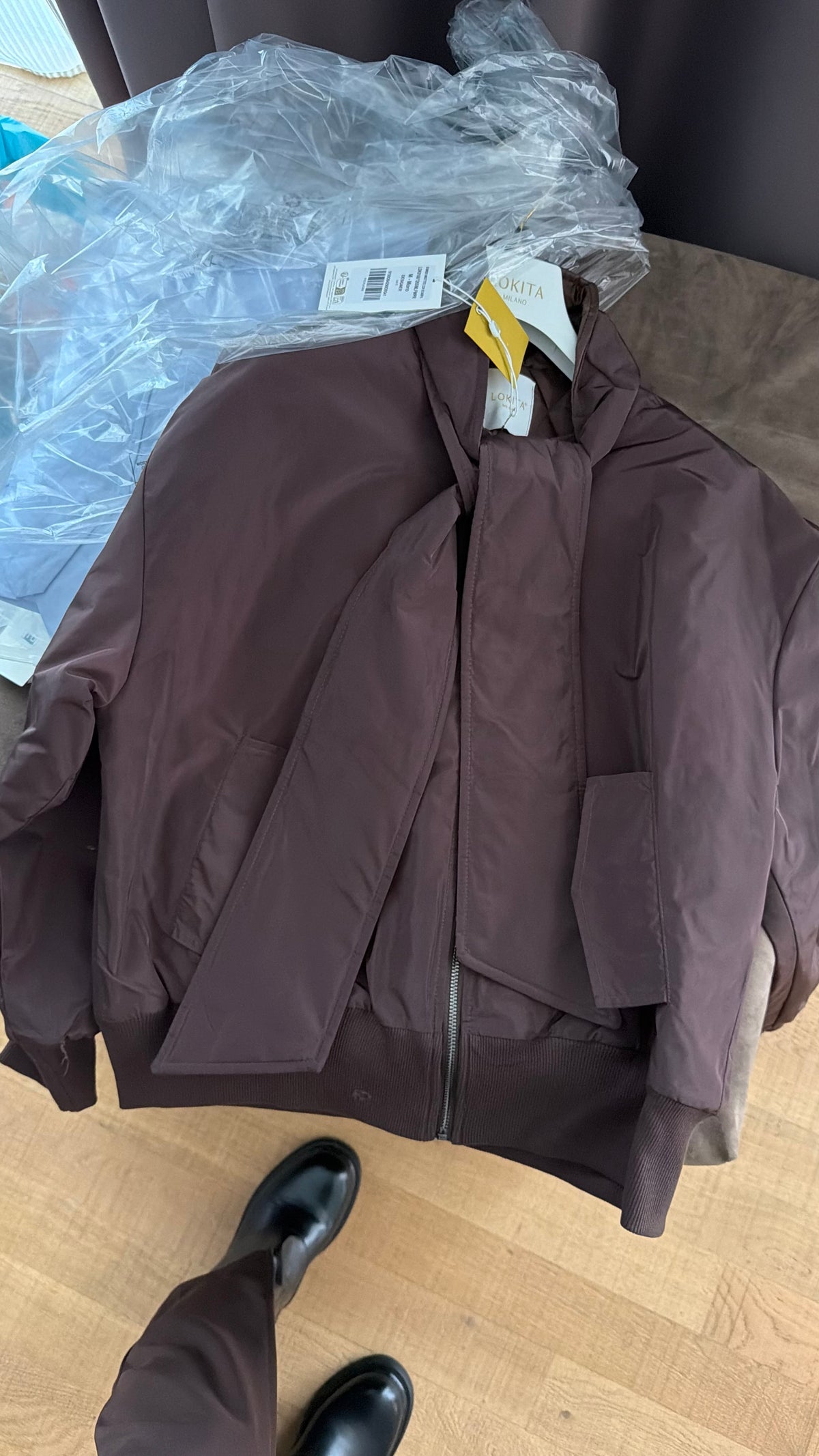 Bomber choco Lokita Milano