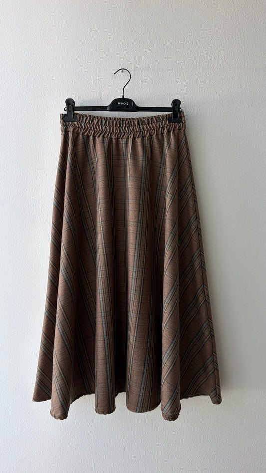 Gonna ruota tartan