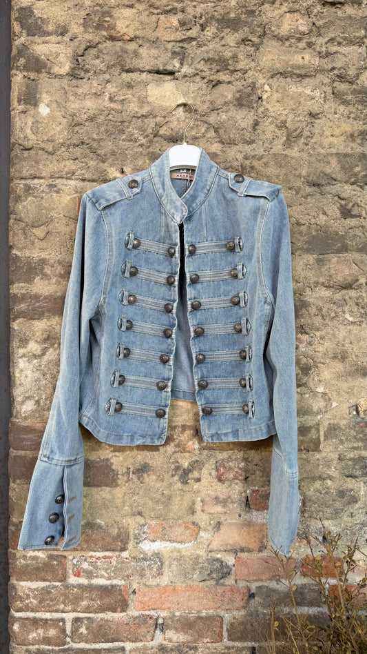 Giacca jeans cadetto style