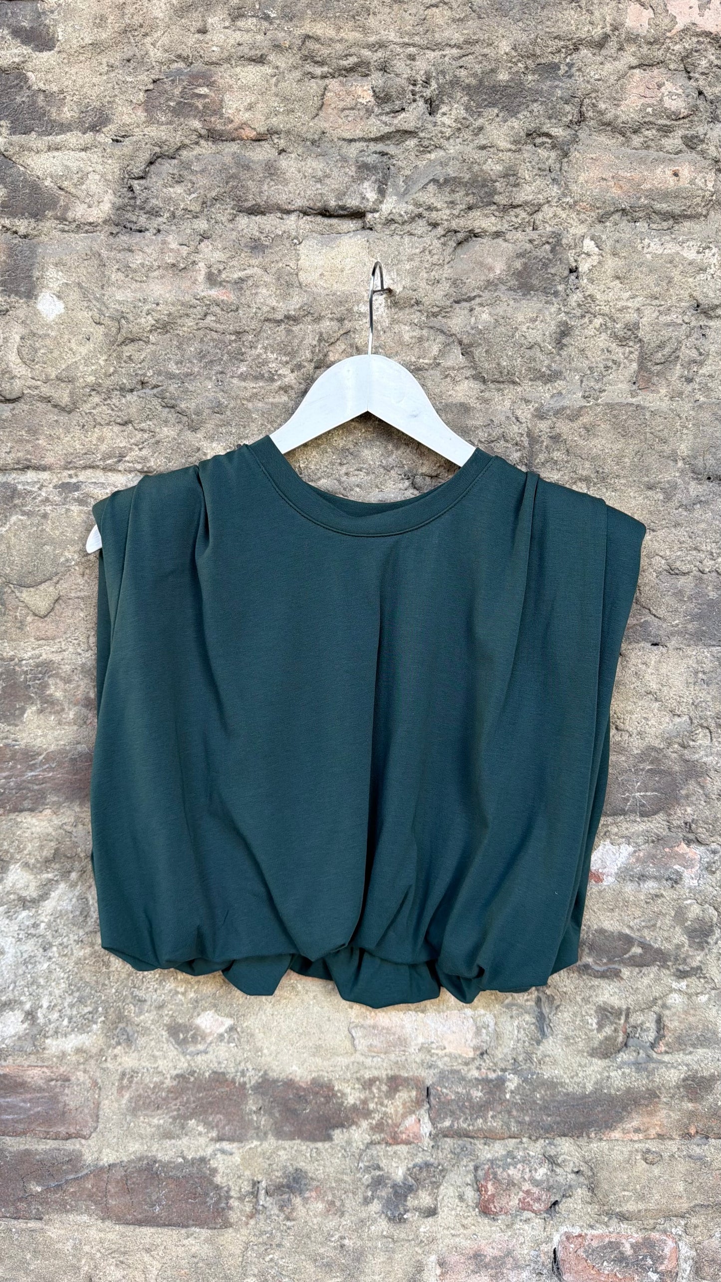 Crop top verde