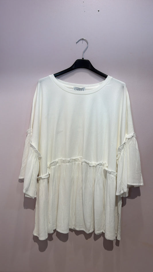 T-shirt dettaglio orlo