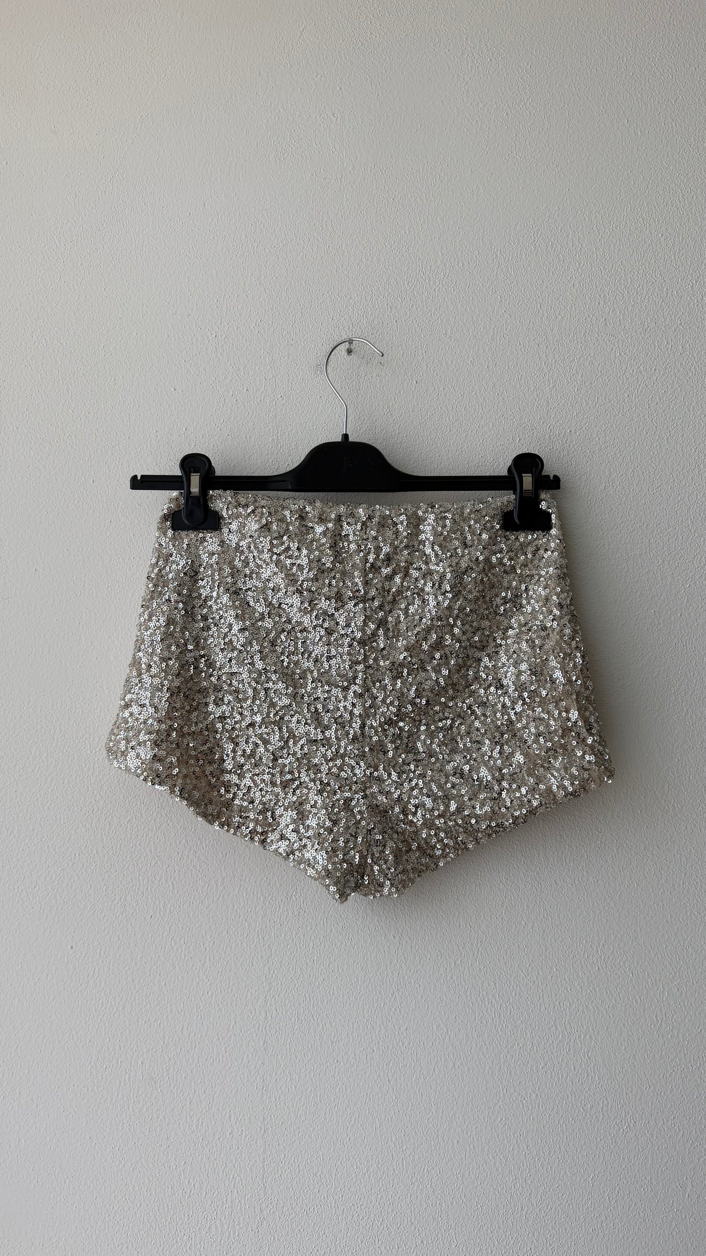 Shorts culotte paillettes