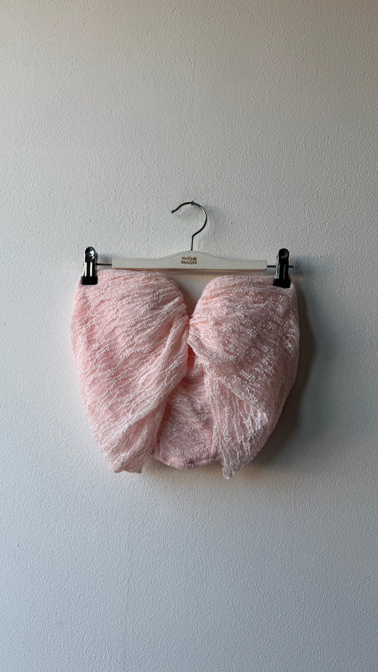 Top Bustier pizzo
