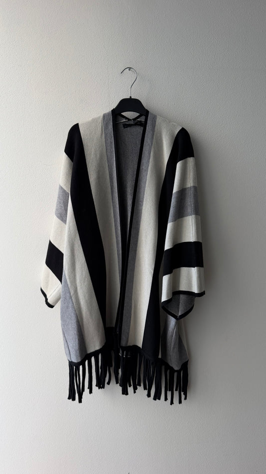 Cardigan frangia