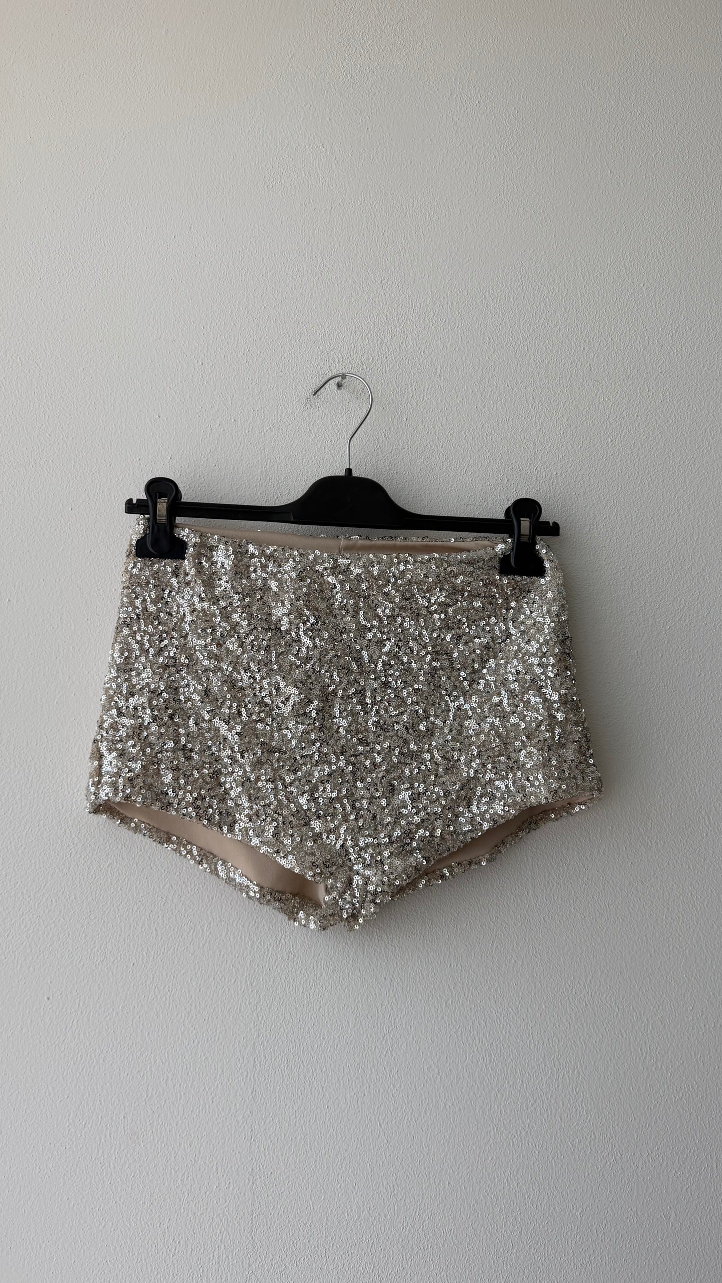 Shorts culotte paillettes