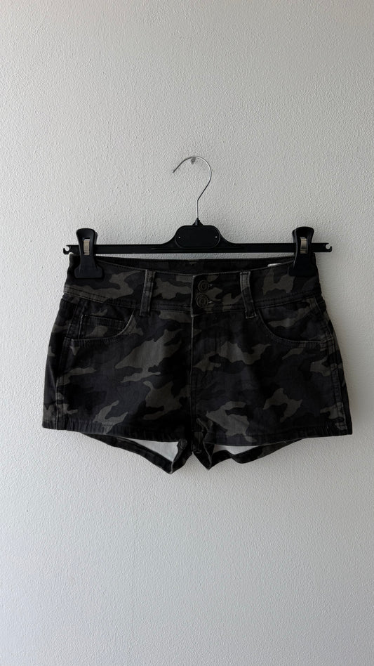 Shorts camouflage mini