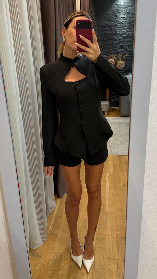 Completo giacca avvitata shorts