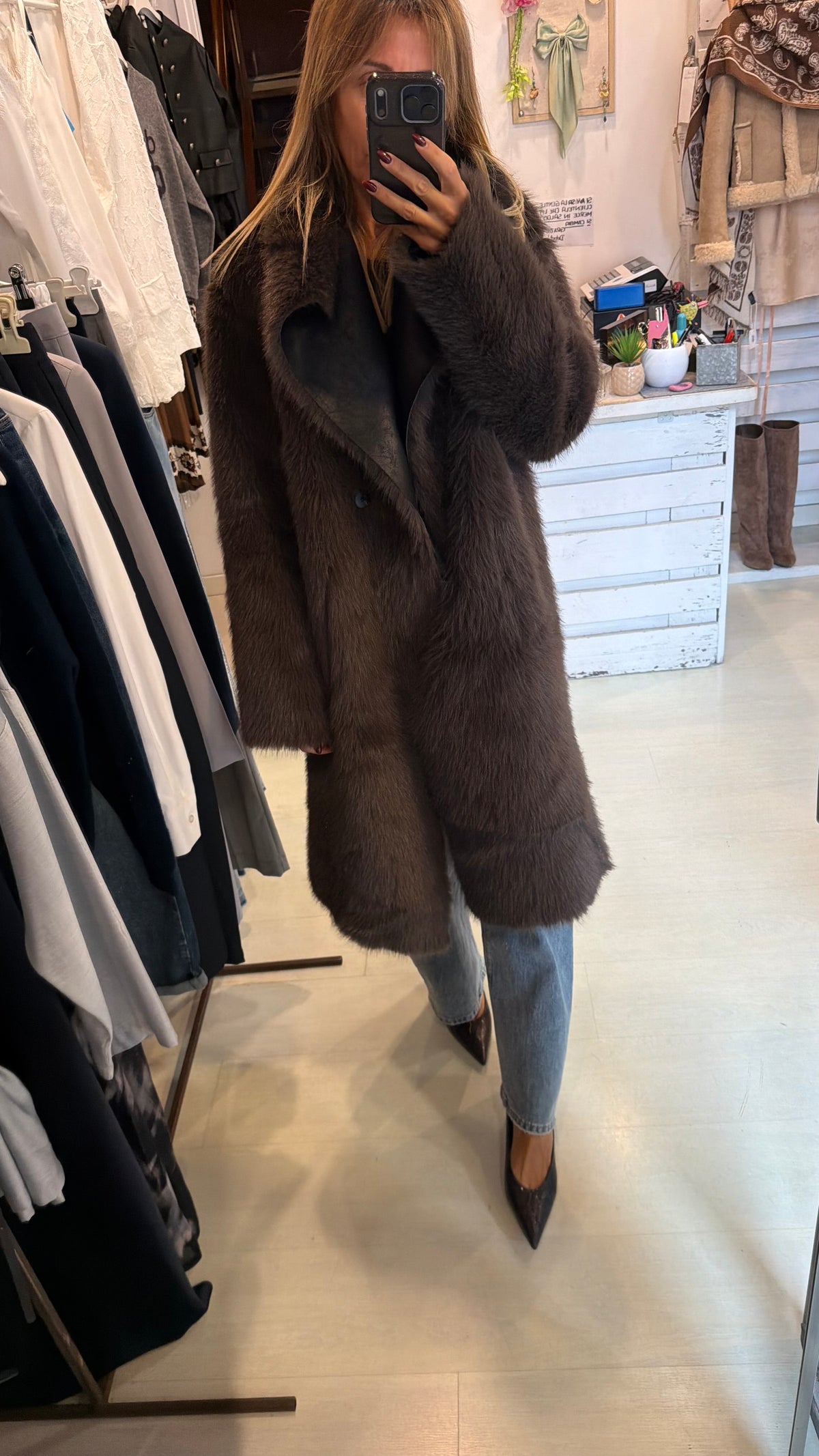 Cappotto montone double