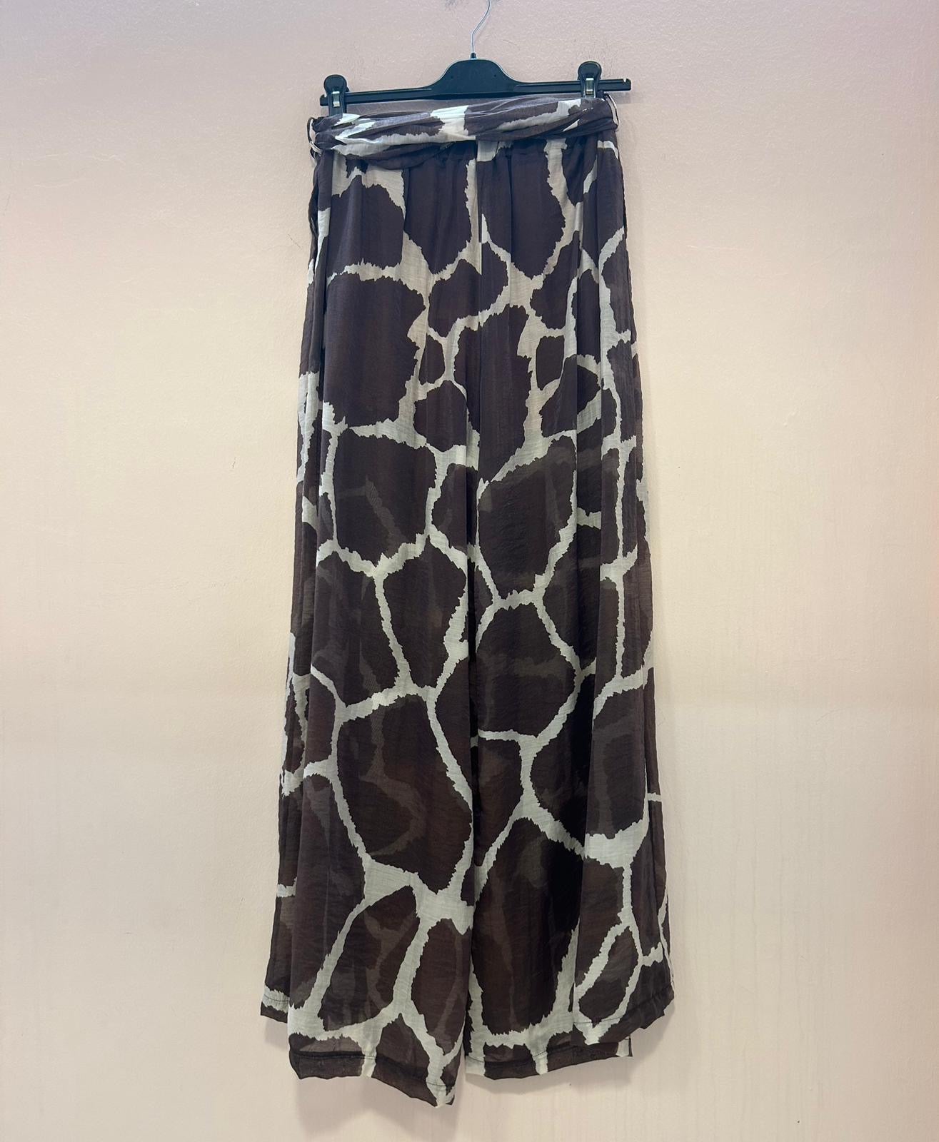 Pantalone giraffa cotone