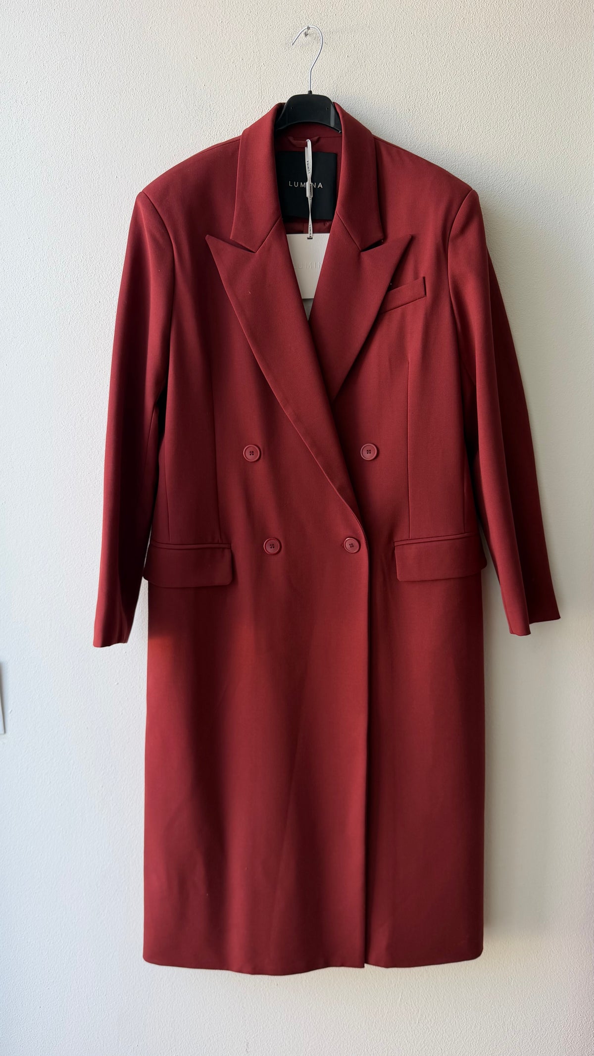 Cappotto over collo lancia