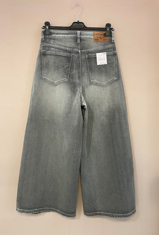 Jeans wide leg ankle