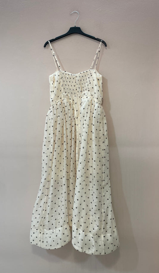 Abito bustier Pois