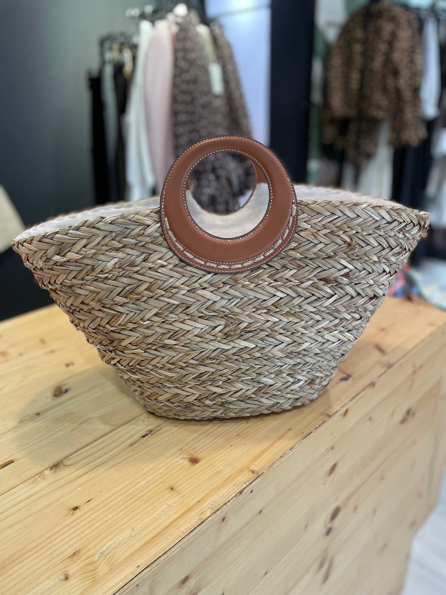 Borsa mare Frange