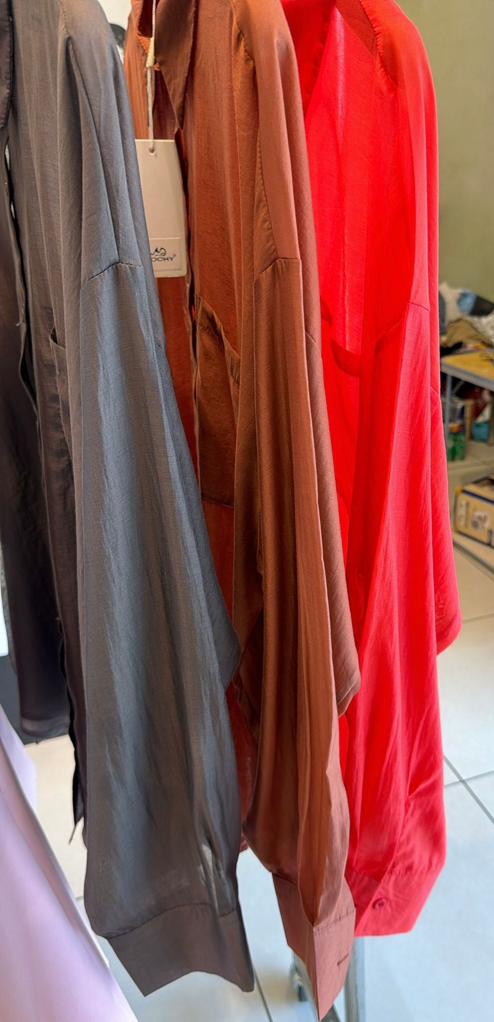 Camicia seta/viscosa