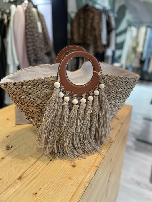 Borsa mare Frange