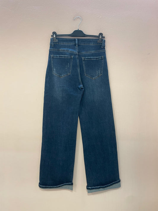 Jeans Straight denim scuro