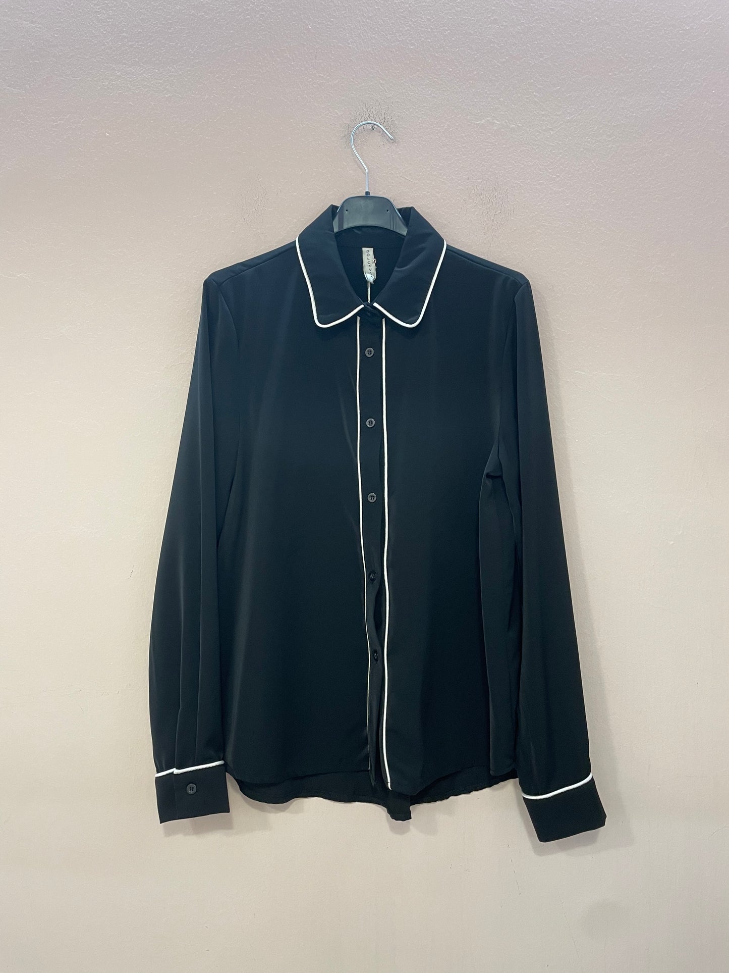 Camicia Pijama Black