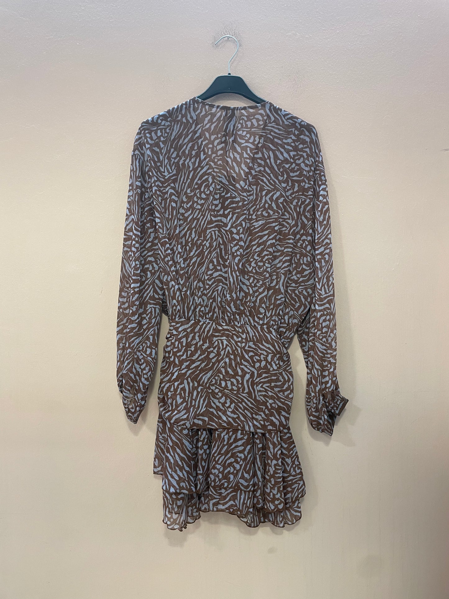 Abito animalier Choco Blue