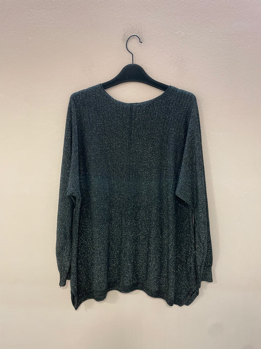 Maglia oversize Lurex