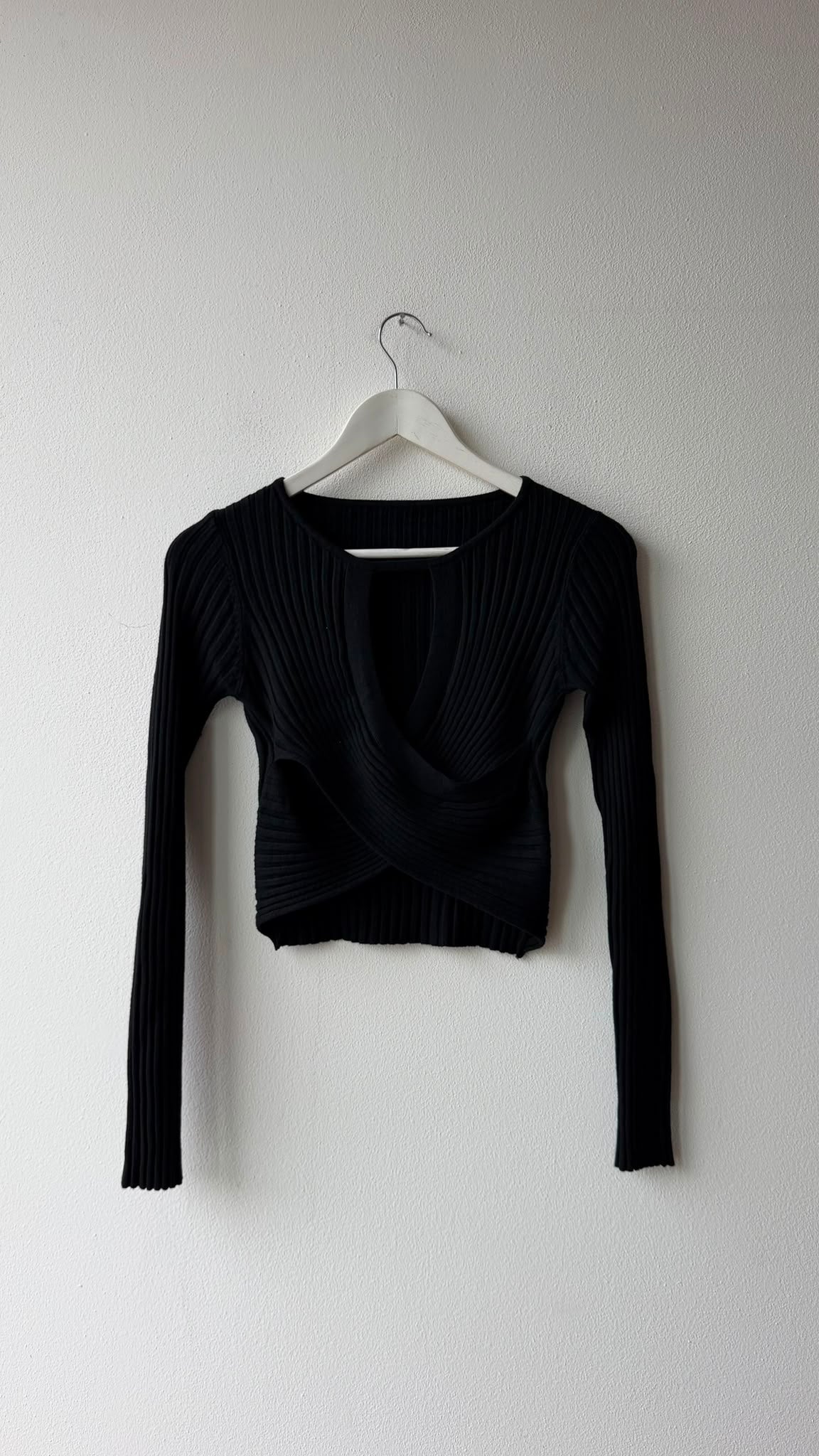 Maglia Crop incrocio