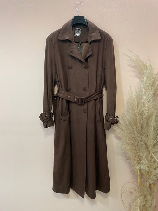 Trench eco-suede