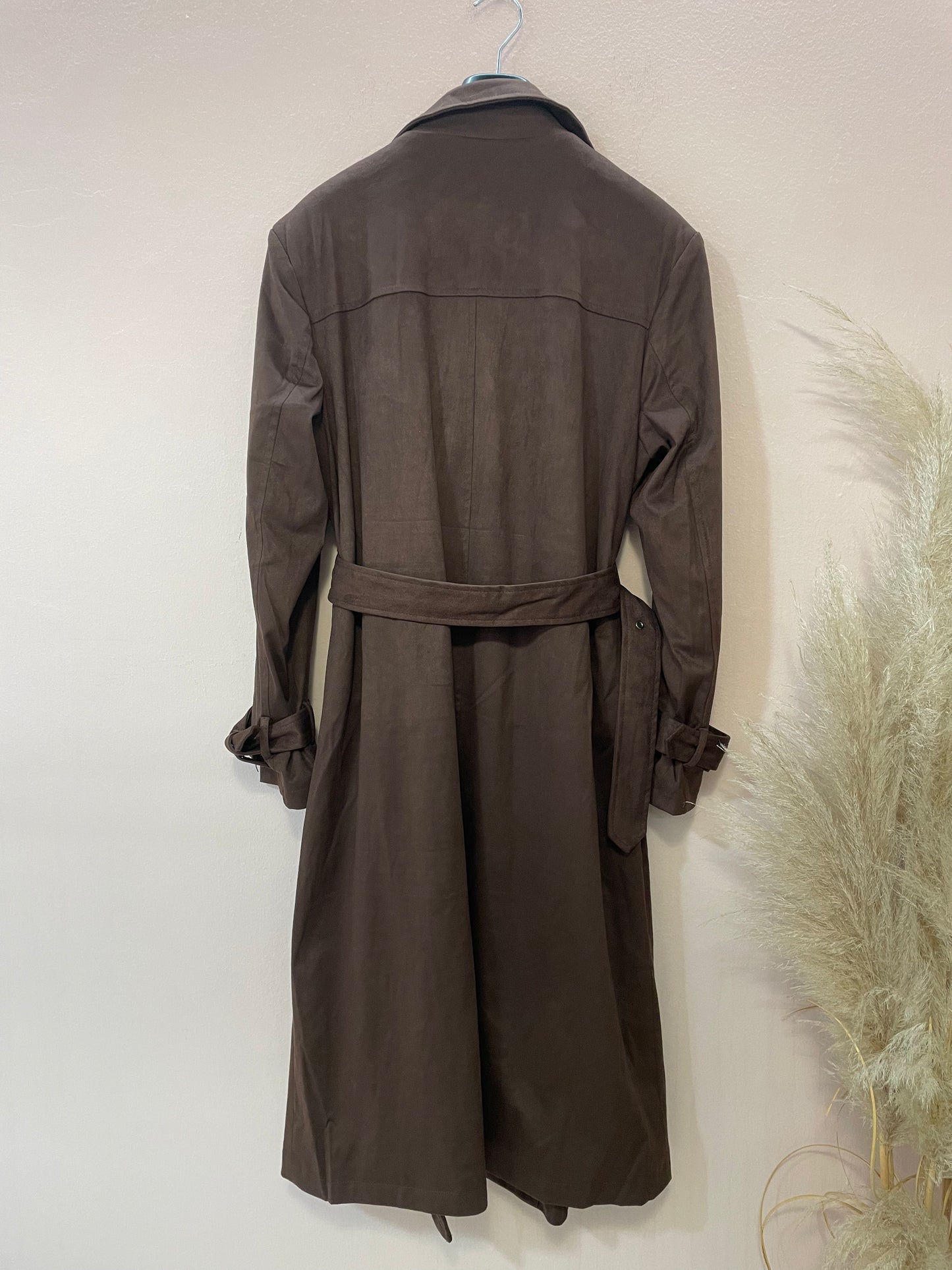 Trench eco-suede