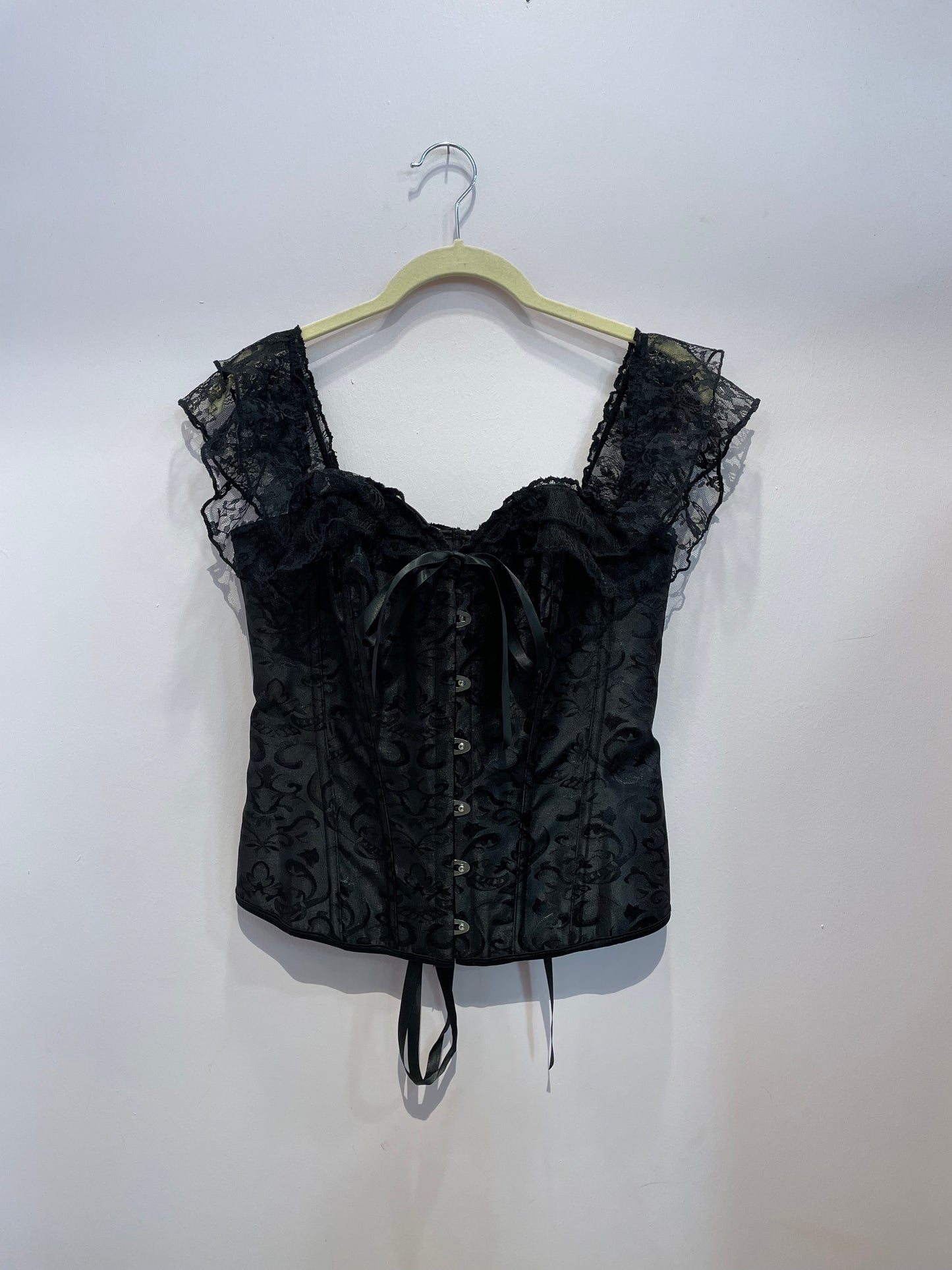 Bustier pizzo Damasco