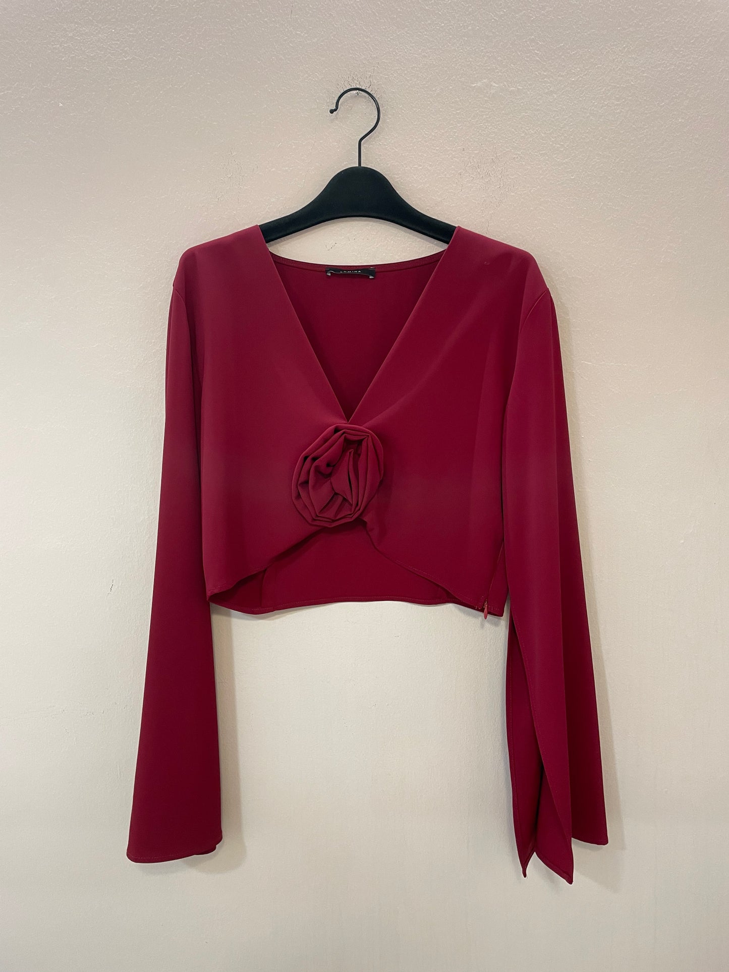 Camicia crop Fiore