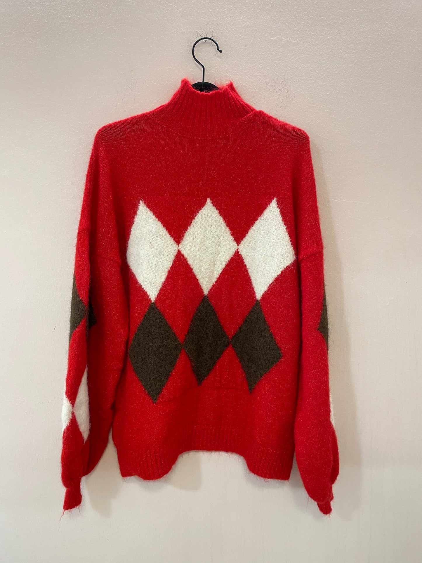 Maglia Dolcevita losanghe