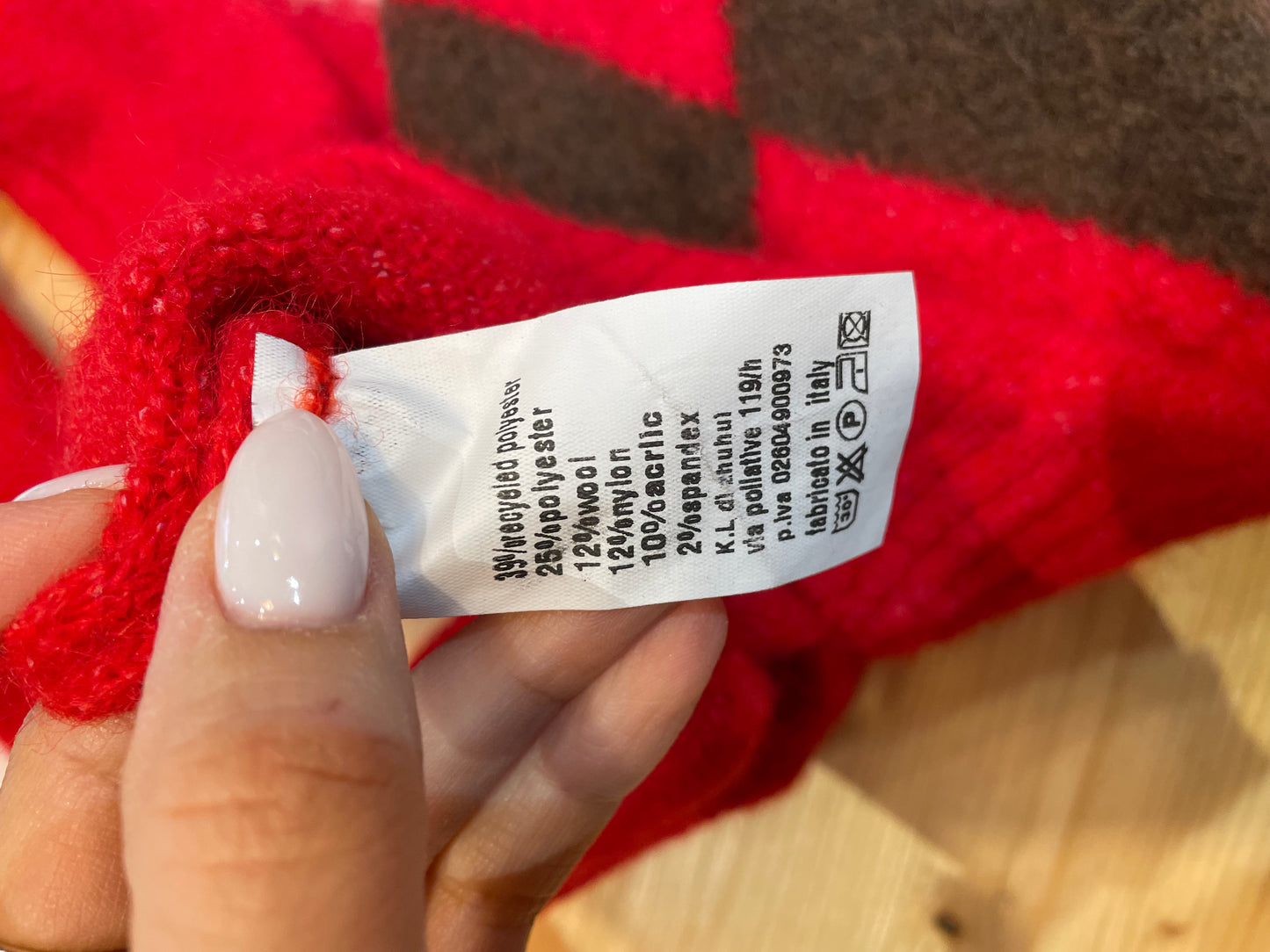 Maglia Dolcevita losanghe