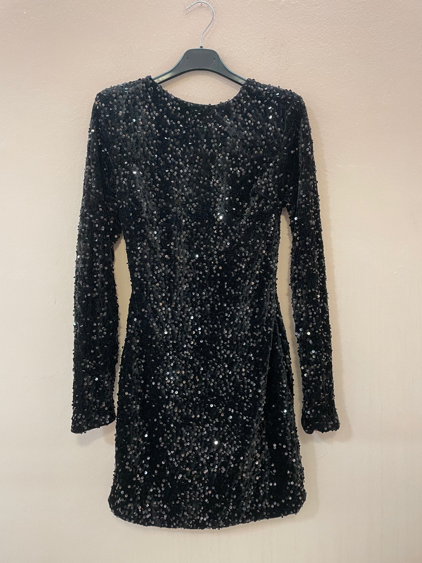 Abito Paillettes Fiocco