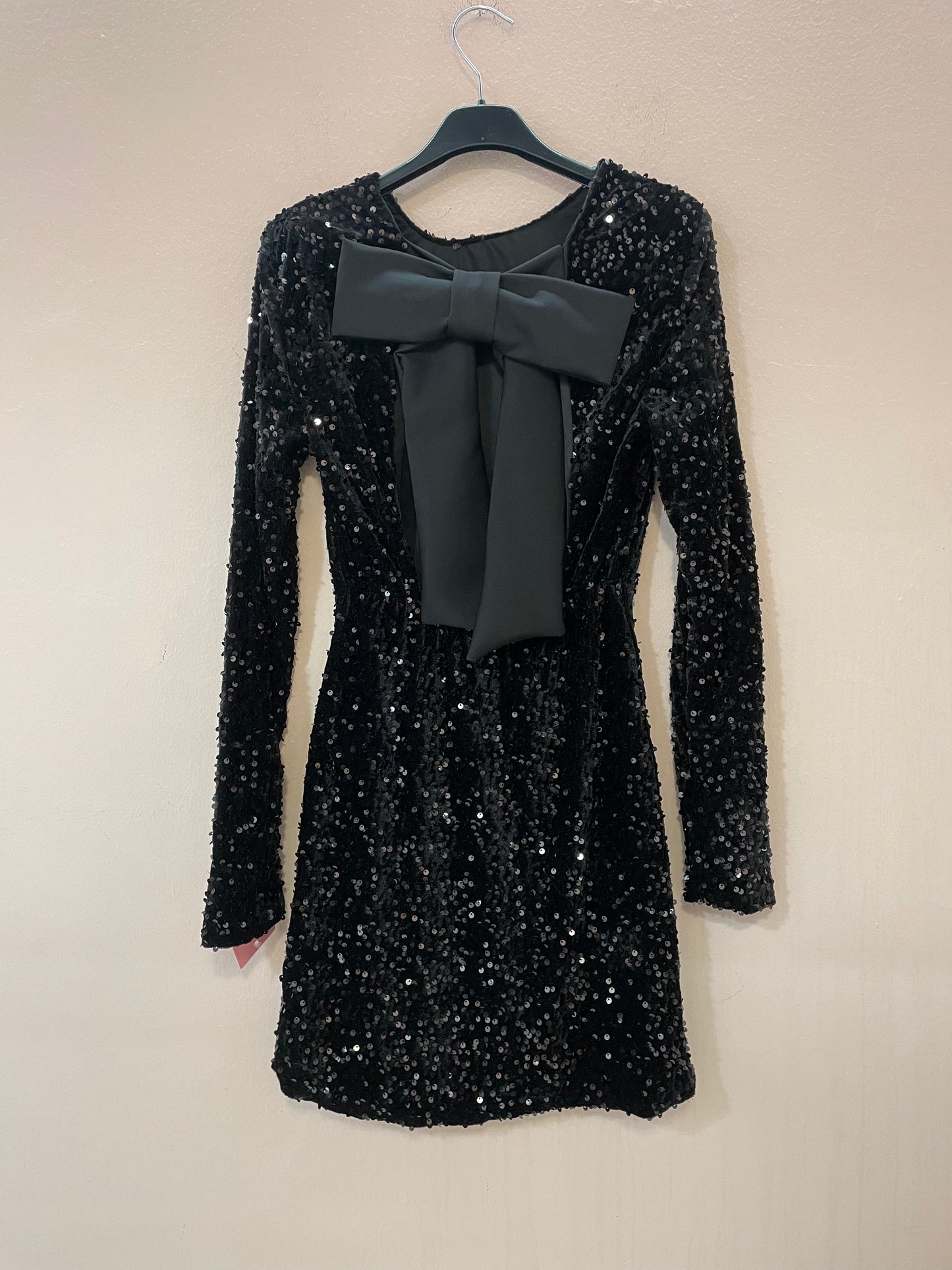 Abito Paillettes Fiocco