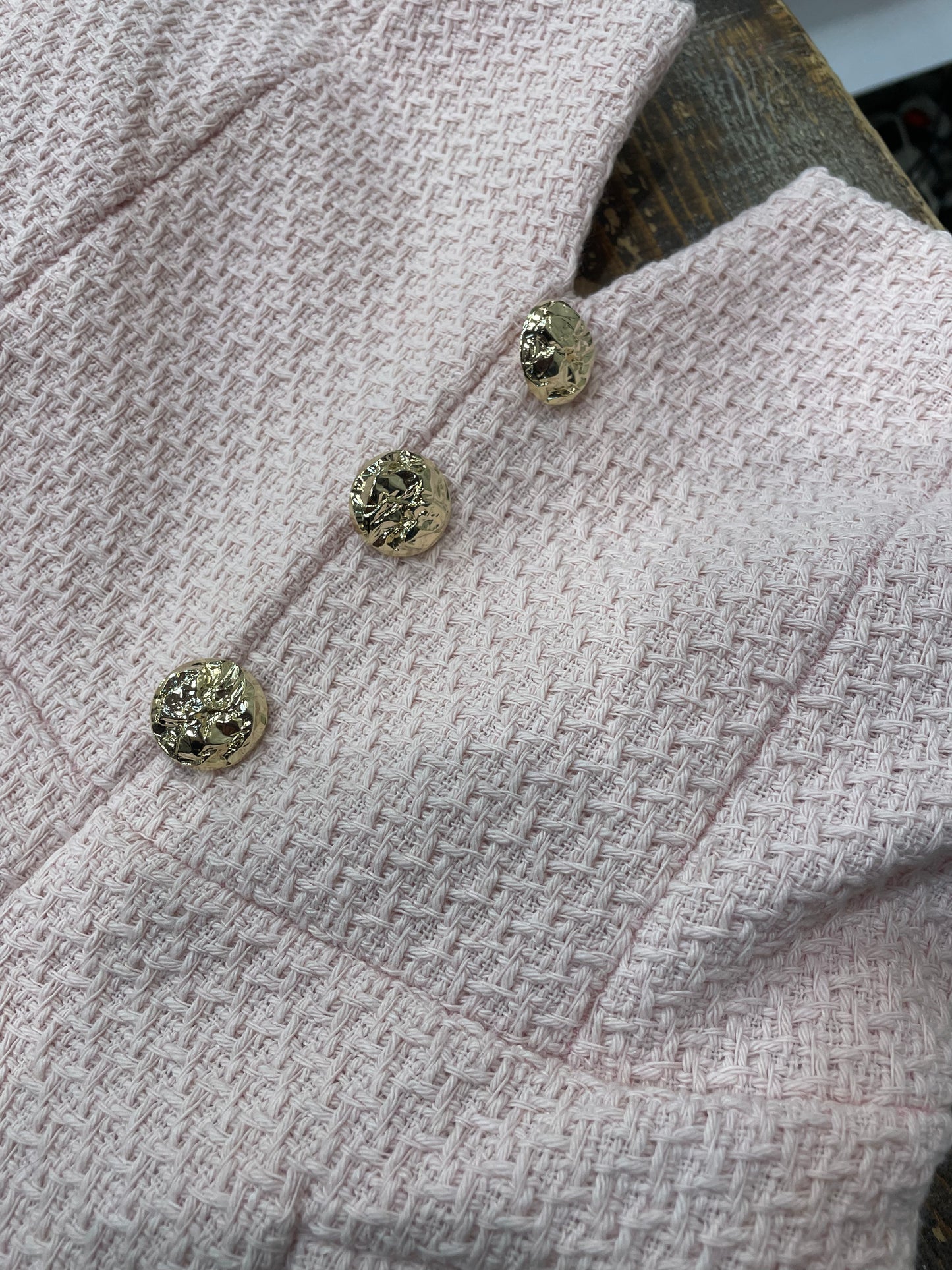 Gilet cotone intrecciato