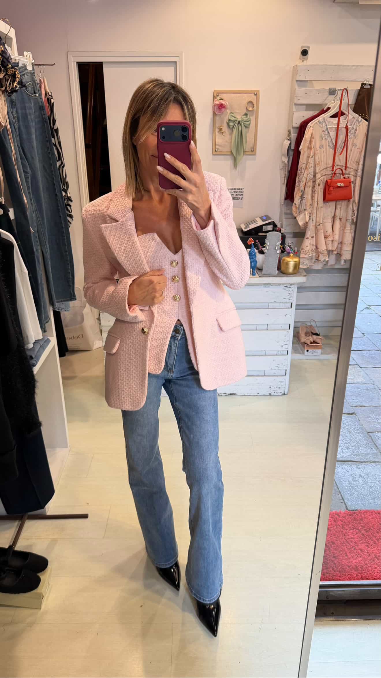 Gilet cotone intrecciato