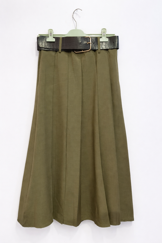 Gonna Midi plissettata