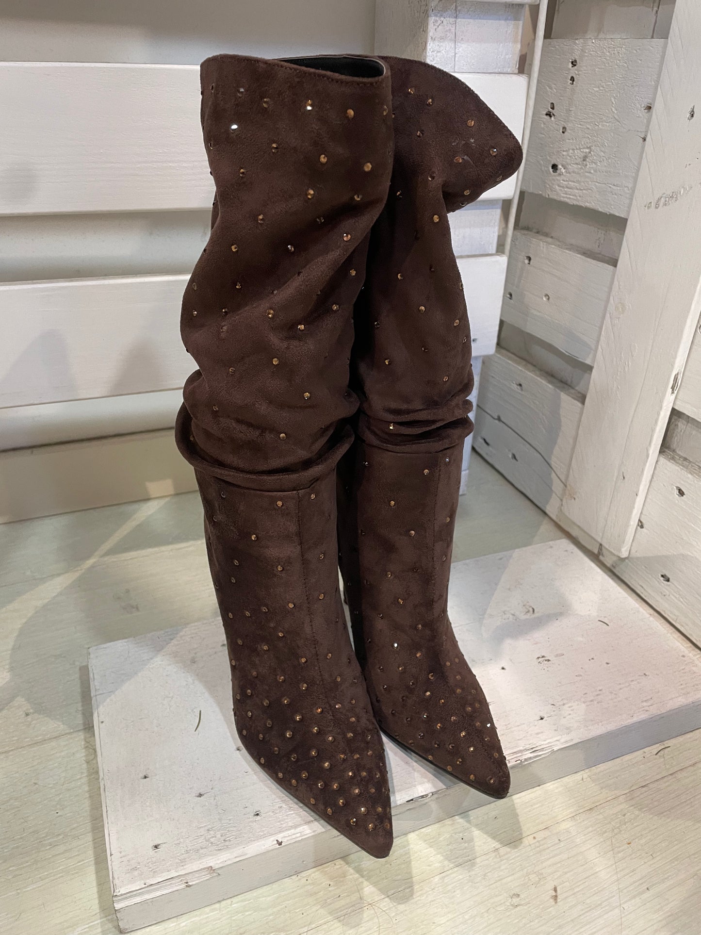 Stivale Brown Brilli