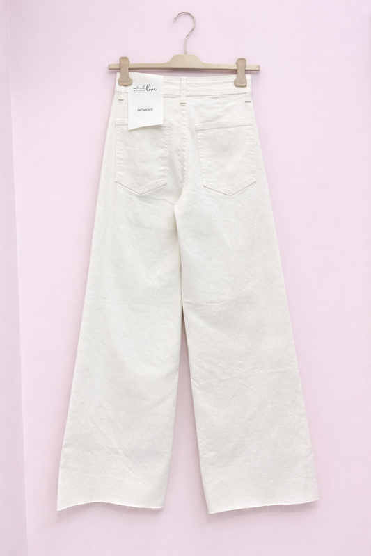 Jeans Palazzo Bianco