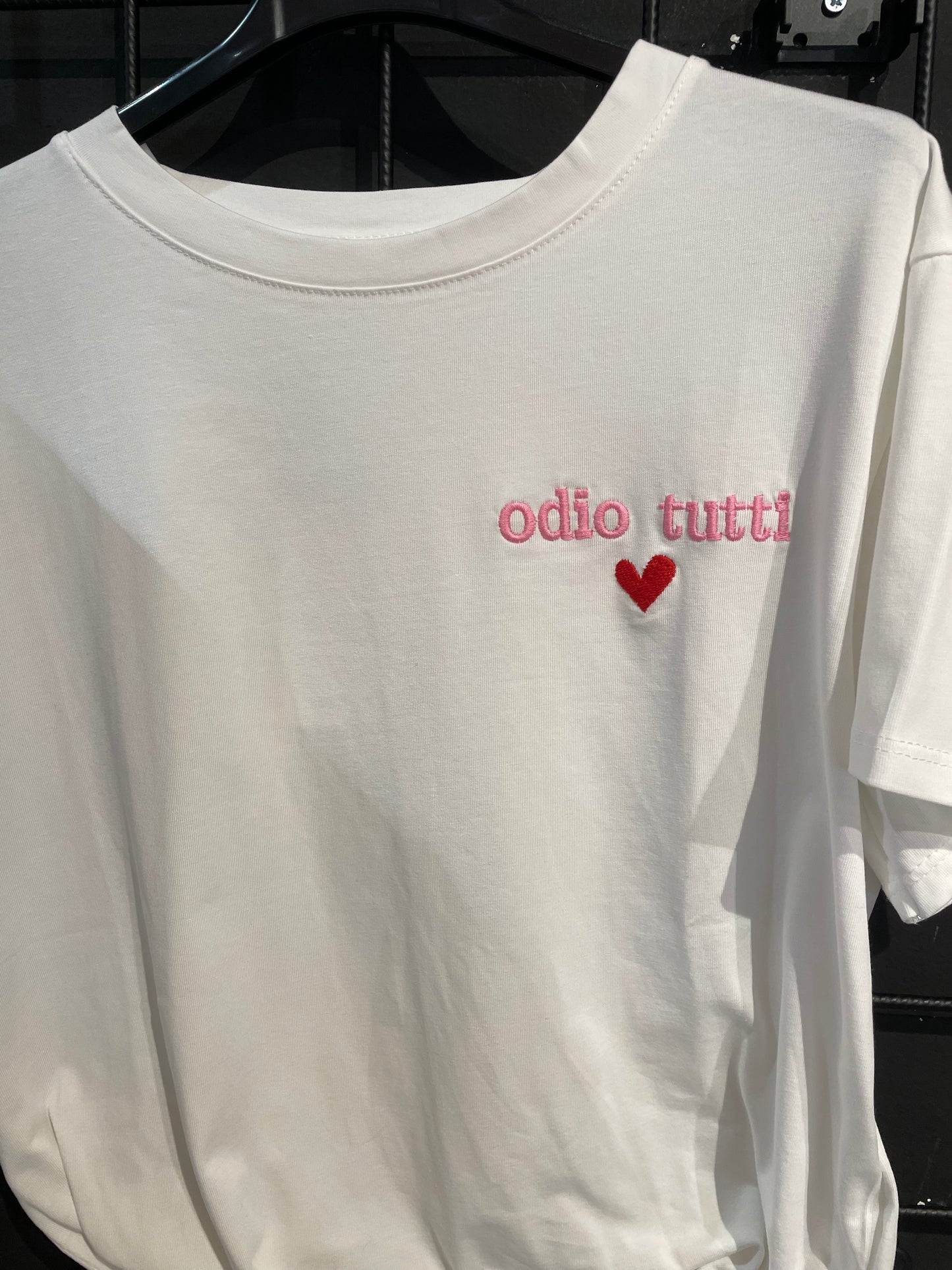 T-shirt scritte